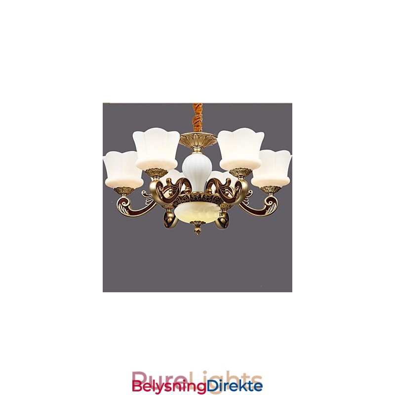 Kreativ Hage I Sinklegering, Retro Spisestue, Pendellampe, Lysekrone