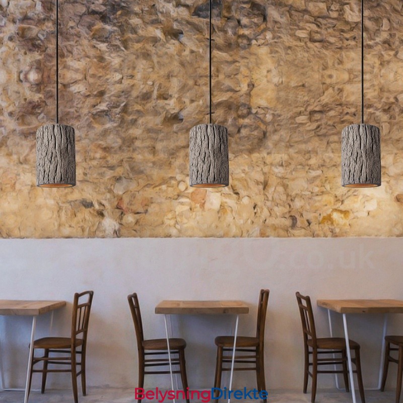Retro Vintage Betong Pendellampe