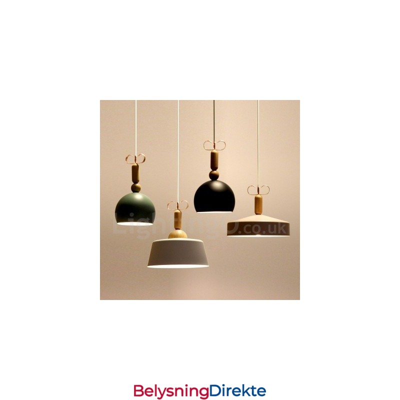 Moderne, Samtidskunstnerisk Flerfarget Pendellampe