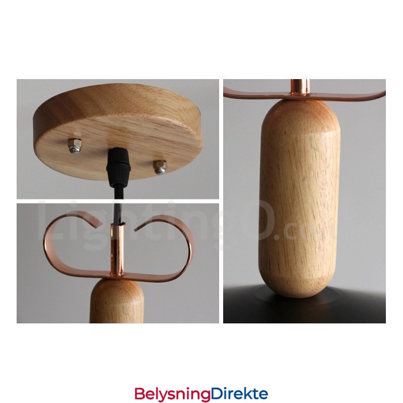 Moderne, Samtidskunstnerisk Flerfarget Pendellampe