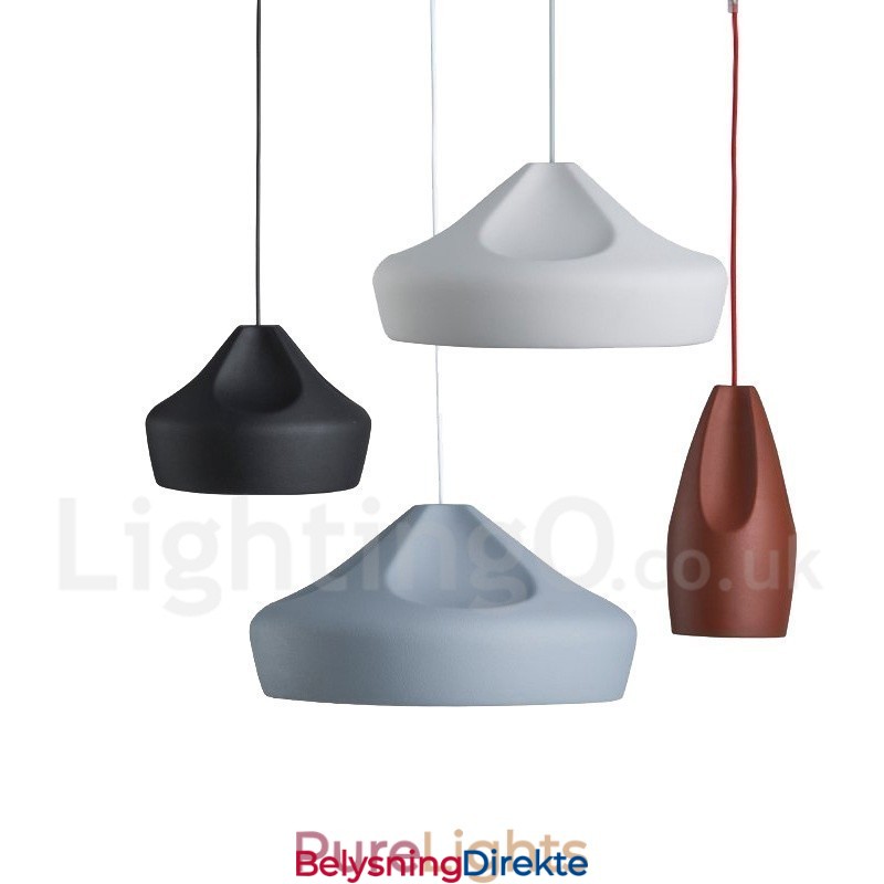 Moderne, Samtidskunstnerisk Pendellampe I Flere Farger