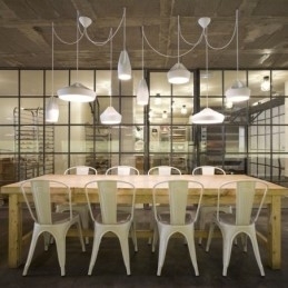 Moderne, Samtidskunstnerisk Pendellampe I Flere Farger