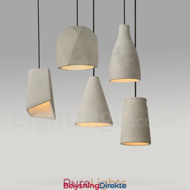 1 Lys Betong Pendellampe