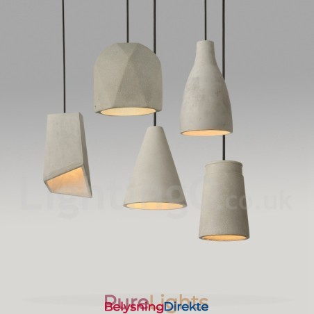 1 Lys Betong Pendellampe