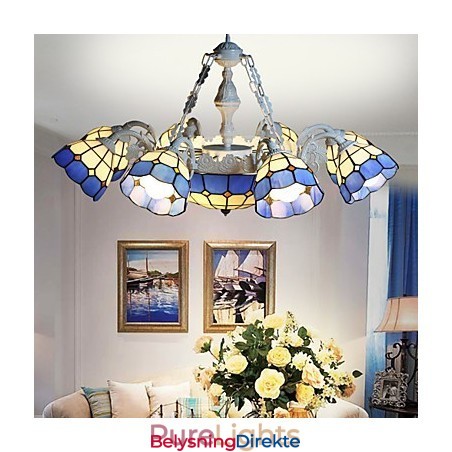 Middelhavet Landlig Sittende Kreativ 8 + 1 Hodelykter Og Lanterner