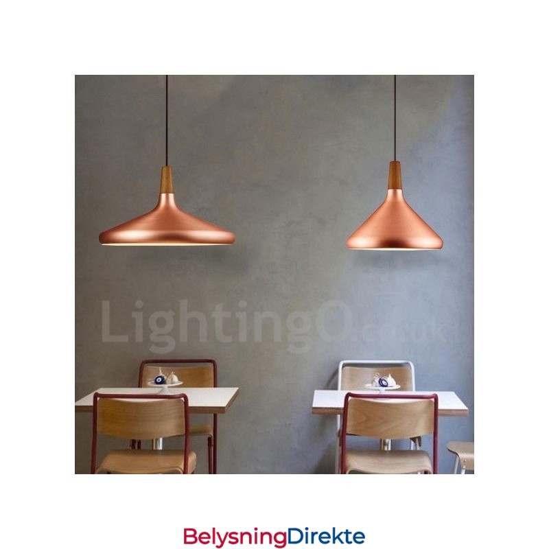 Moderne Og Moderne Metall Pendellampe Med 1 Lys