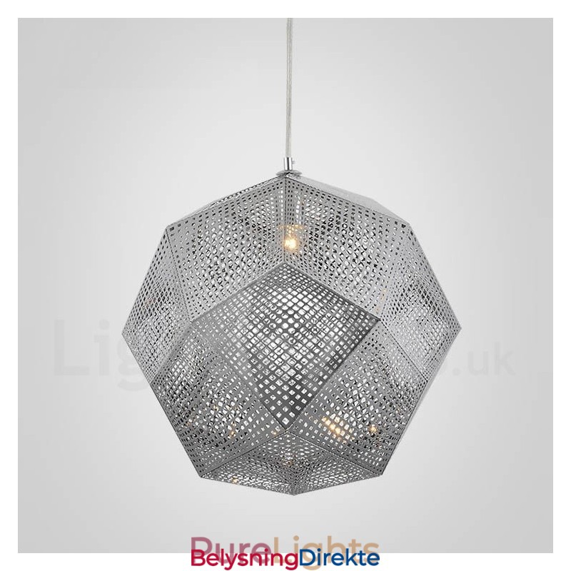 Moderne Og Moderne 1-Lys Globeformet Pendellampe