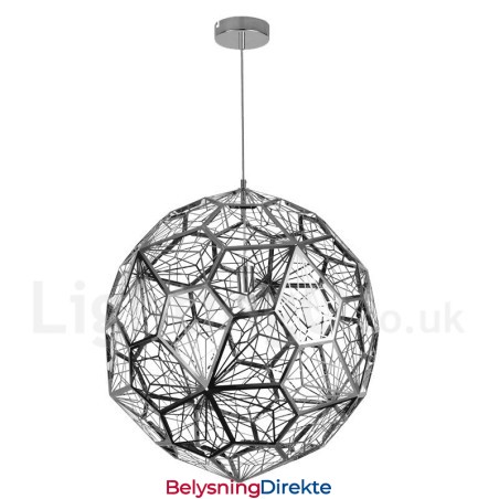 Moderne Og Moderne 1-Lys Globeformet Pendellampe