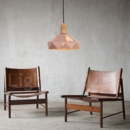 Enkel 1-Lys Moderne Samtidskunst Flerfarget Pendellampe