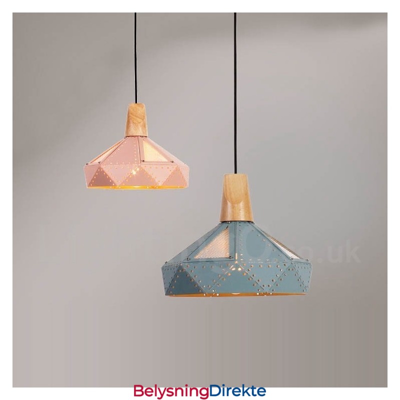 Enkel 1-Lys Moderne Samtidskunst Flerfarget Pendellampe
