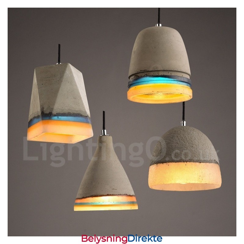 Vintage Betong Pendellampe