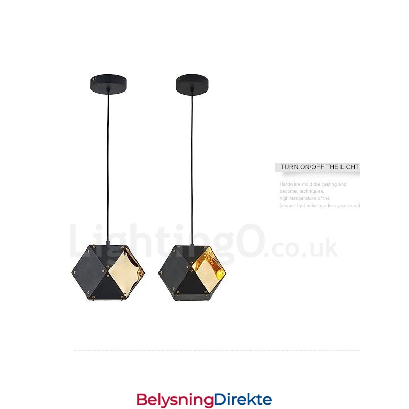 Moderne Samtidsstil 1 Lys Pendellampe