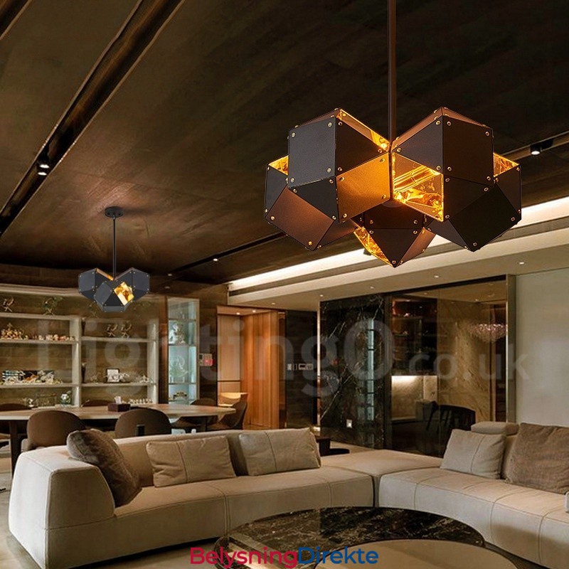 Moderne Og Moderne Pendellampe Med 5 Lys