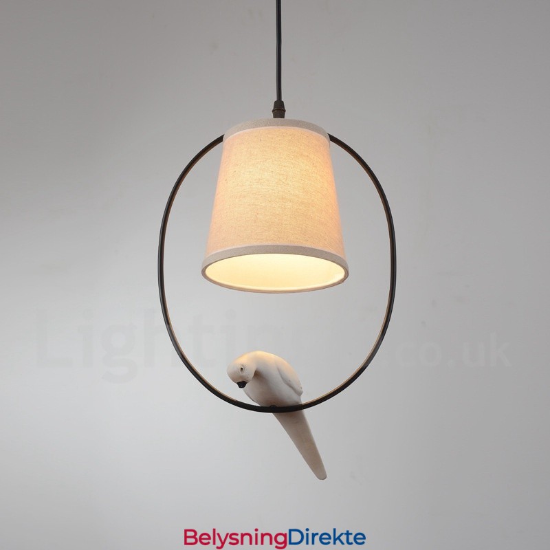 Rustikk Vintage Pendellampe Med 1 Lys