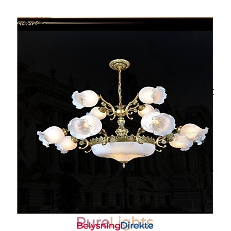 Lysekrone Tradisjonell Klassisk Vintage Retro Metall