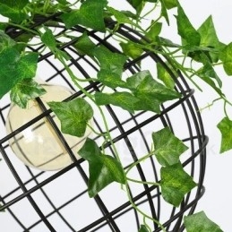 Landlig Vintage Globeformet Pendellampe