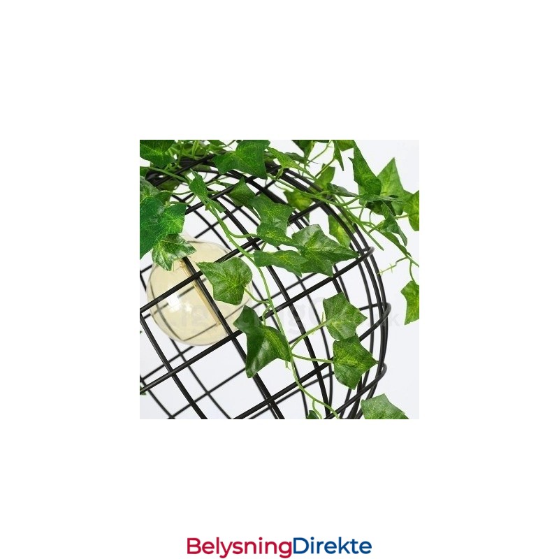 Landlig Vintage Globeformet Pendellampe