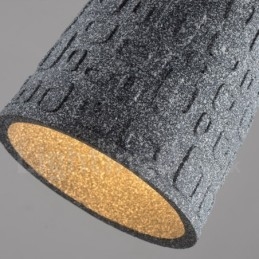 Retro Vintage Betong Pendellampe Med 1 Lys