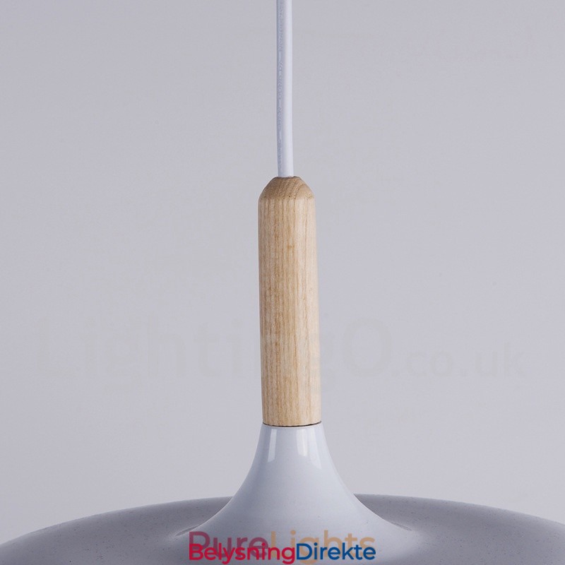 Moderne, Moderne, Tre- Og Metallpendellampe