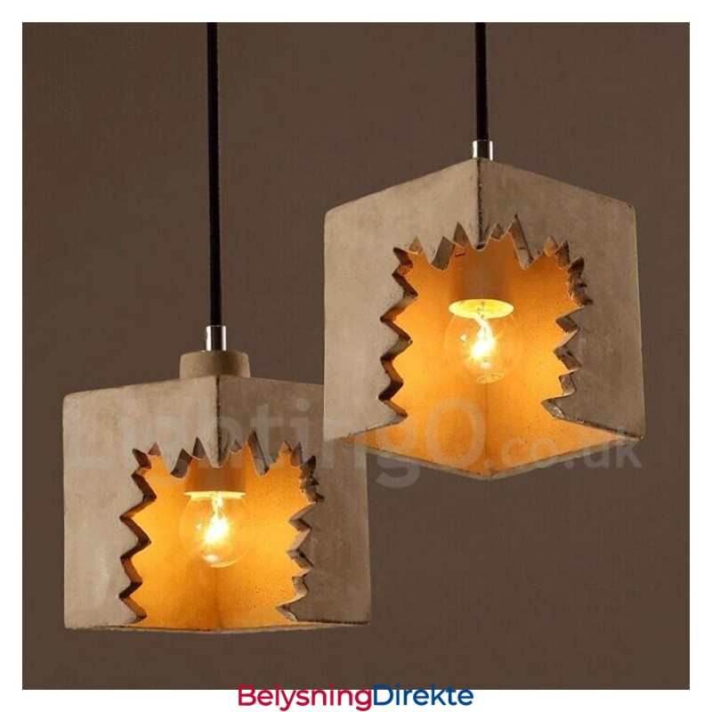 Moderne, Samtidskunstnerisk Betongpendellampe