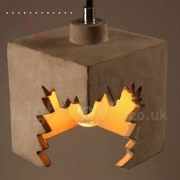 Moderne, Samtidskunstnerisk Betongpendellampe