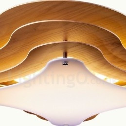 Innfelt Lampe I Tre