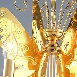 Lysekrone Moderne Samtids Metall