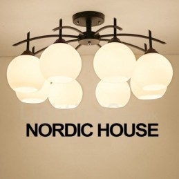 8-Lys Tradisjonell Klassisk Integrert Lysekrone