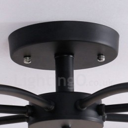 8-Lys Tradisjonell Klassisk Integrert Lysekrone