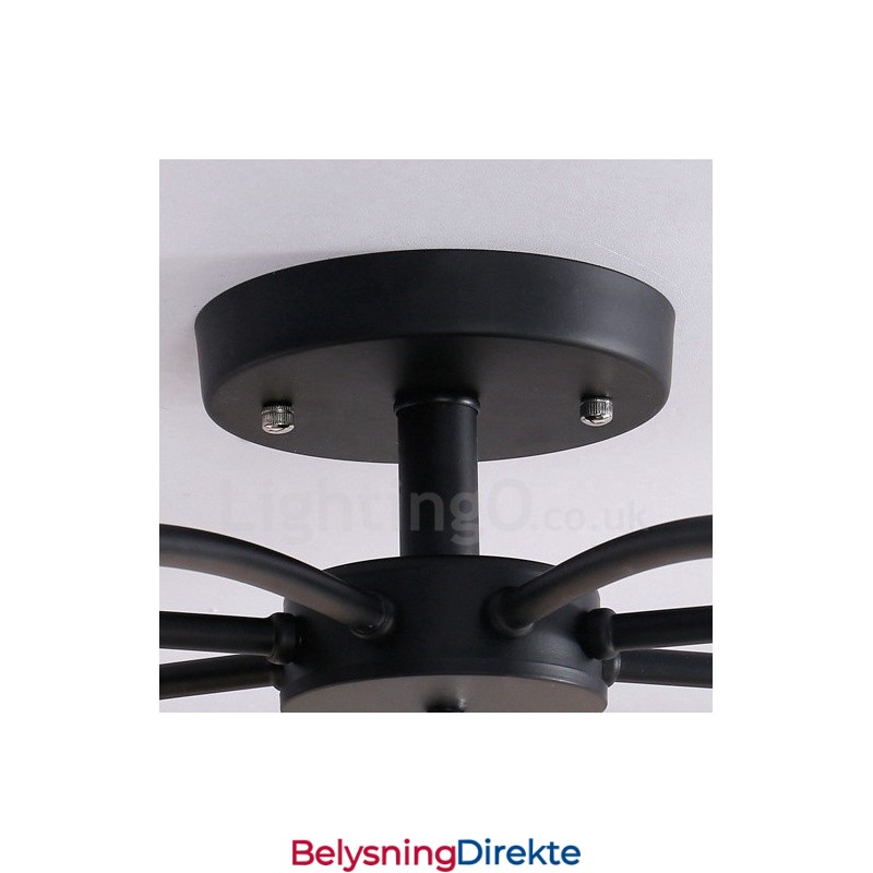 8-Lys Tradisjonell Klassisk Integrert Lysekrone