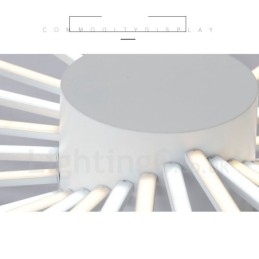 28 Lys Moderne Samtids Integrert Metalllysekrone