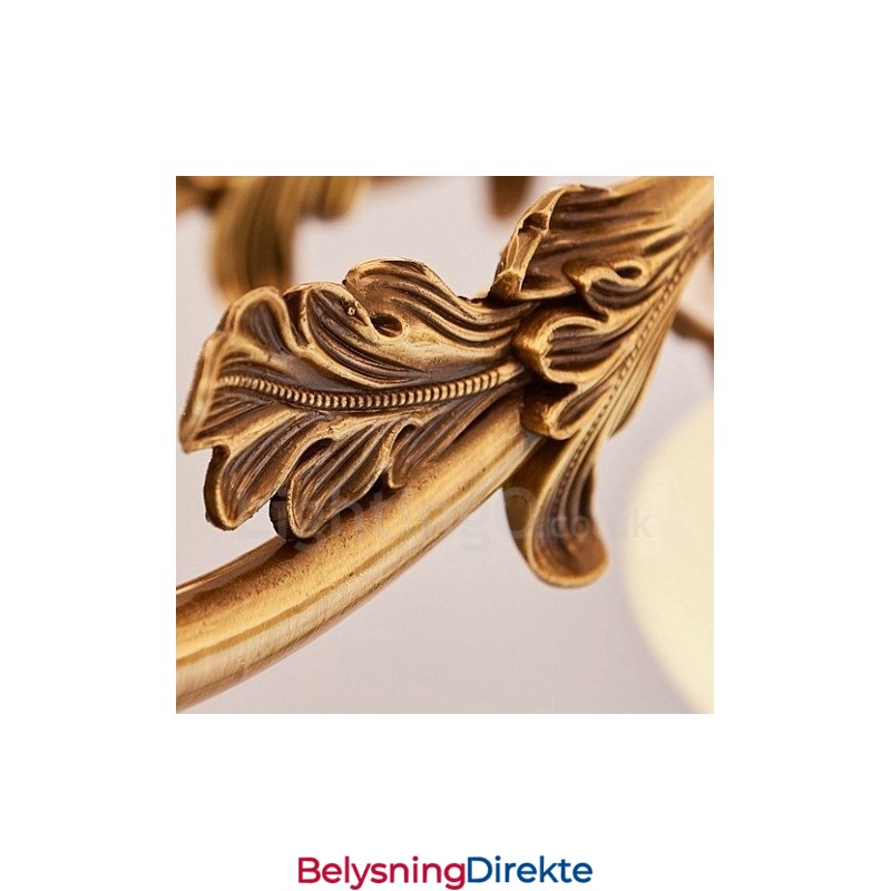 15-Lys Tradisjonell Klassisk Integrert Metallluksuslysekrone