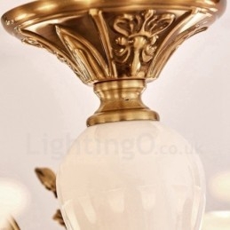 15-Lys Tradisjonell Klassisk Integrert Metallluksuslysekrone