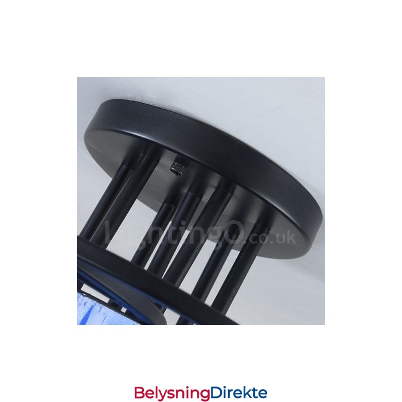 Integrert Lysekrone I Middelhavsstil Med 11 Lys