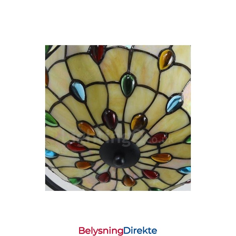 Integrert Lysekrone I Middelhavsstil Med 9 Lys