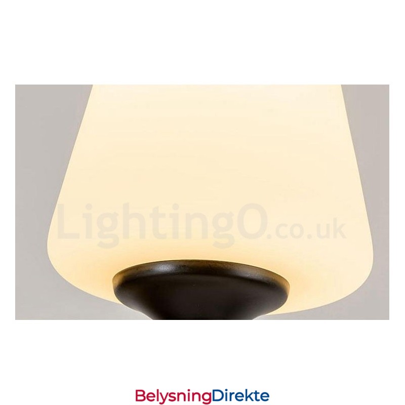 3-Lyss Rustik Lodge Integrert Metalllysekrone