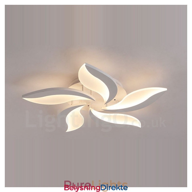 5-Lys Moderne Samtids Integrert Lysekrone