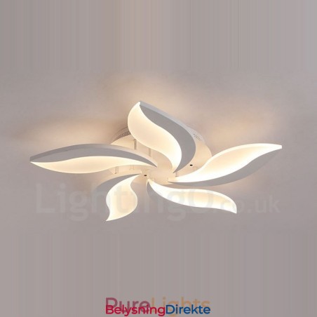 5-Lys Moderne Samtids Integrert Lysekrone