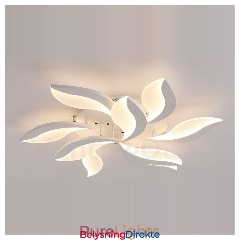 9 Lys Moderne Samtids Integrert 68W Lysekrone