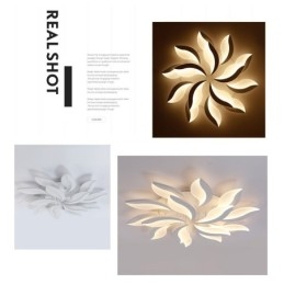 15 Lys Moderne Samtids Integrert 128W Lysekrone