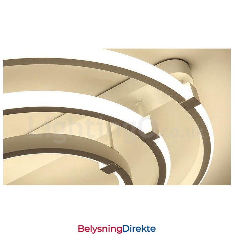 3-Ringers Moderne Samtidslysekrone