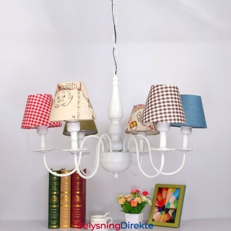 Tradisjonell Klassisk Integrert Metalllysekrone