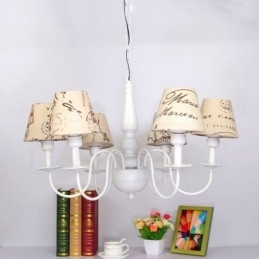 Tradisjonell Klassisk Integrert Metalllysekrone