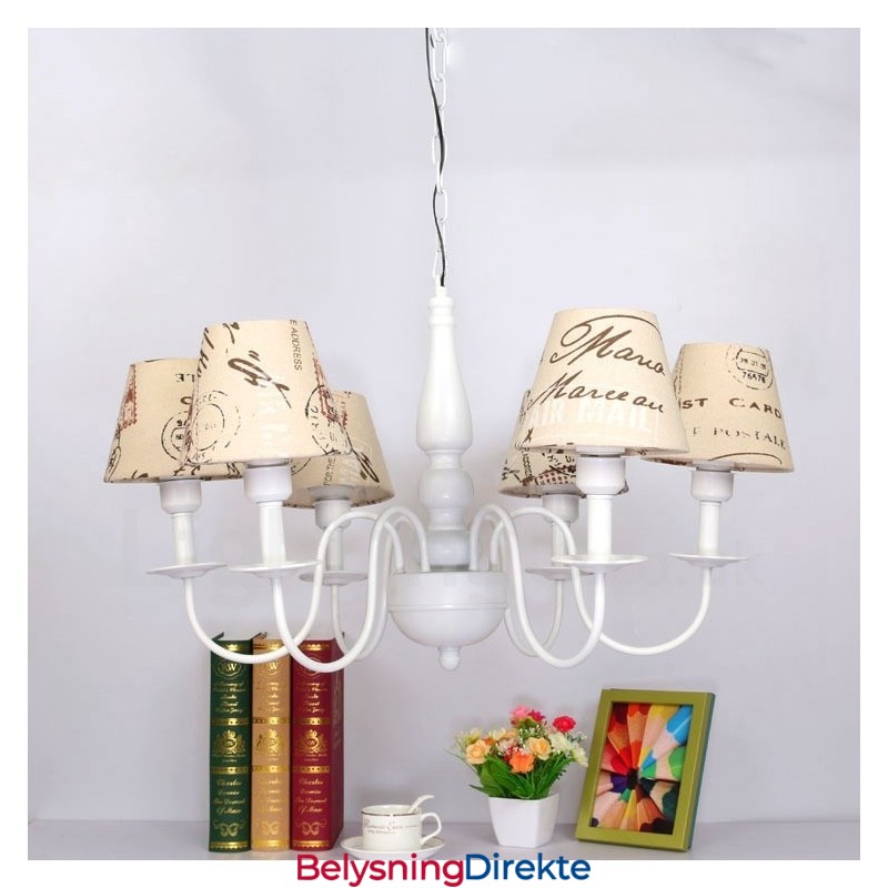 Tradisjonell Klassisk Integrert Metalllysekrone