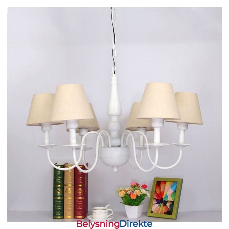 Tradisjonell Klassisk Integrert Metalllysekrone