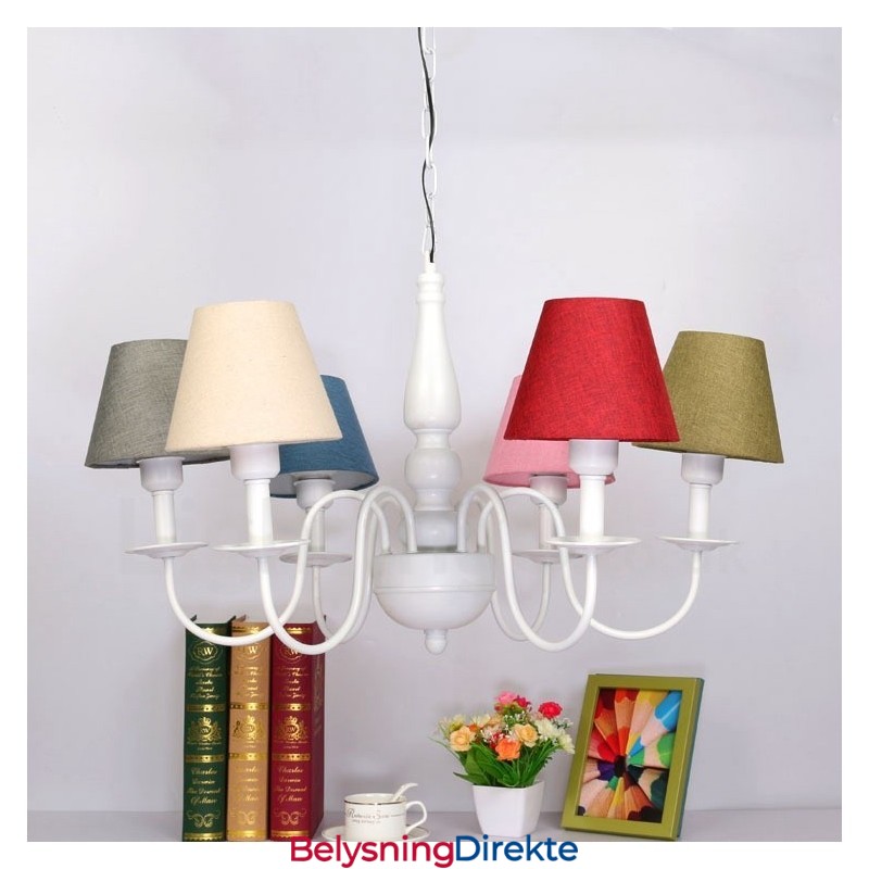 Tradisjonell Klassisk Integrert Metalllysekrone