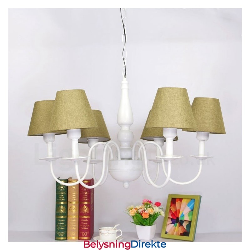 Tradisjonell Klassisk Integrert Metalllysekrone