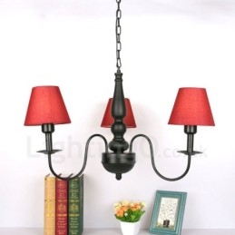 3-Lys Tradisjonell Klassisk Integrert Metalllysekrone