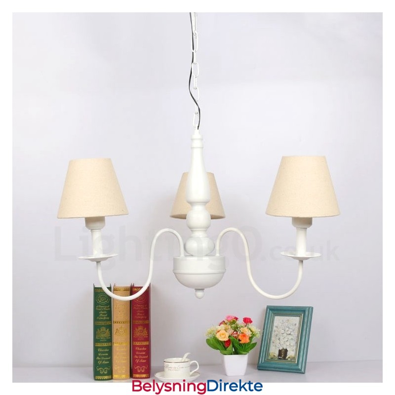 Tradisjonell Klassisk Integrert Metalllysekrone