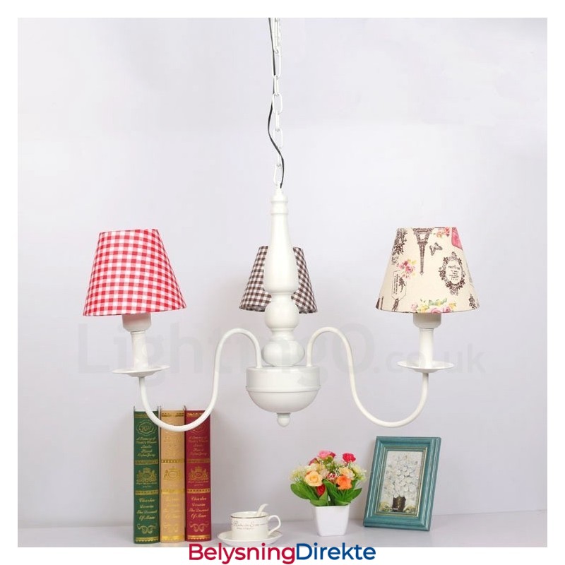 Tradisjonell Klassisk Integrert Metalllysekrone